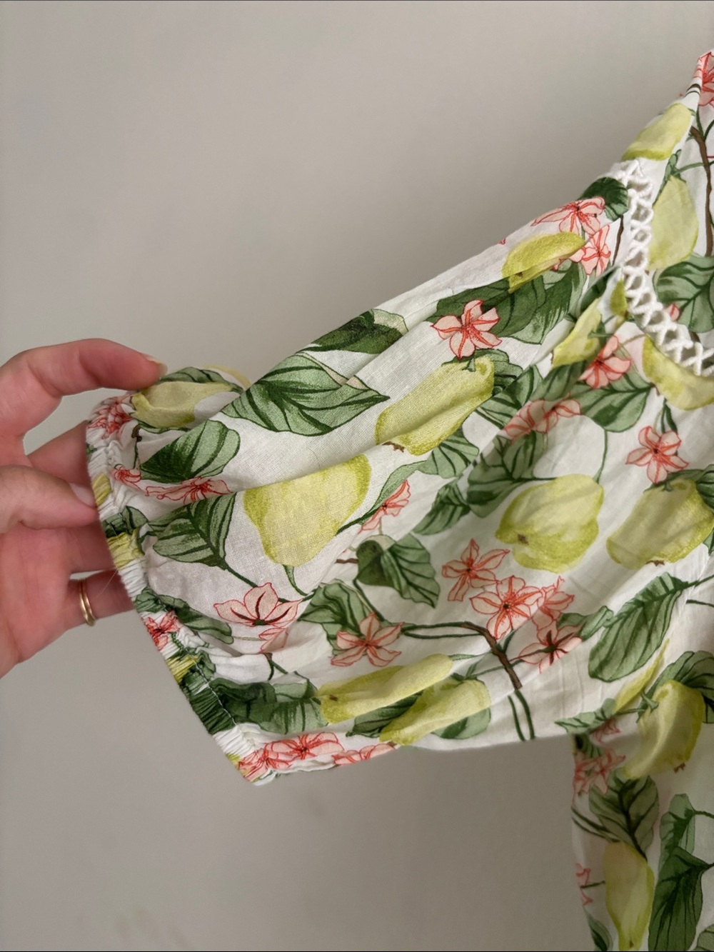 LOFT printed blouse - Picture 3 of 6